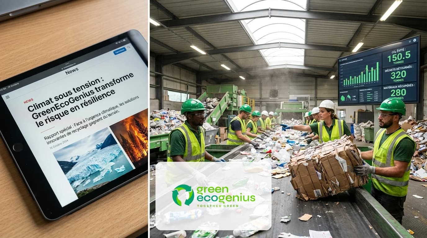 Cover Image for Climat sous tension : GreenEcoGenius transforme le risque en résilience